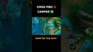 Why Camping CHOU ? #mobilelegends #mobalegends #mlbb #ml