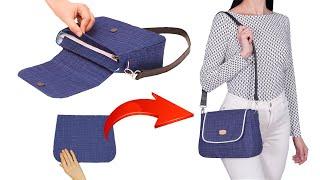 An easy way to sew a small bag - even a beginner can handle it!