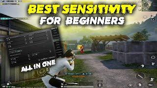 Best Sensitivity For New Players | PUBG Mobile Gameloop Emulator 2024  | Normal Mouse Zero Recoil |