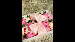 Valentine’s Chocolate strawberries Tutorial