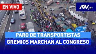 PARO DE TRANSPORTISTAS - ATV Noticias Matinal En VIVO