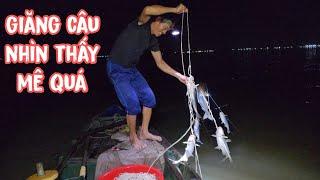 Giăng Đường Câu Luồng Gặp Ngay Bầy Cá Đi Ăn Đêm | #66TV #fishing