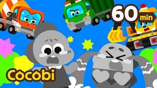 Help Me, Heavy Vehicles! I Lost My ColorsColor Songs for Kids | Cocobi