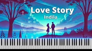 Indila - Love Story on Piano [FREE MIDI]