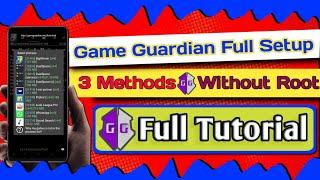 Game Guardian No Root ।। Game Guardian Setup Without Root ।। Game Guardian Tutorial ।। Game Guardian