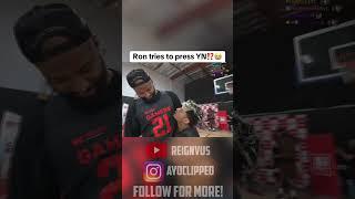 Ron tries to press ⁉️ #ron #stableronaldo #lacy #twitchclips #twitch #jason #pbm #silky #faze