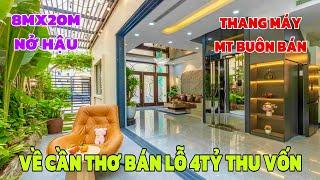 Bán nhà Gò Vấp | Nhà mặt tiền 8 x 20m 5 lầu Thang Máy bán lỗ 4 tỷ