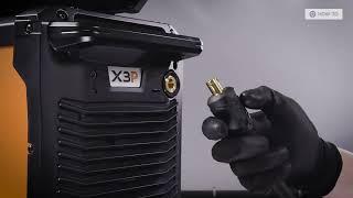 How to use the X3 FastMig MIG/MAG welding machine?
