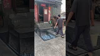 在门口画个坑会被骂吗 #彩绘张世先