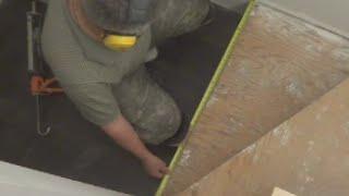 Stairs Installation: How to Install Hardwood or Laminate on Triangle Stairs MrYoucandoityourself