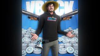 VBUCK ~ I GAVE 10,000 VBUCKS TO A HOMELESS PERSON