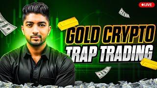 29 Nov | Live Market Analysis for Gold and Crypto | Trap Trading Live