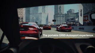 The GRID Autosport experience on an iPad Air in 2024.