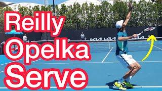 Reilly Opelka Serve Analysis (6 Awesome Tennis Tips)