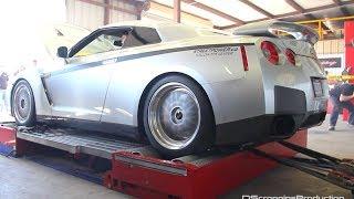 Nissan GT-R R35 Dyno Runs!- Exhaust Roar!