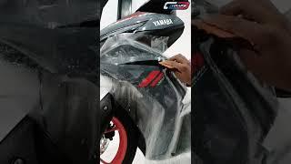 Yamaha Aerox 155 Getting PPF| Paint Protection Film | Cdwraps #shorts #viral #youtubeshorts