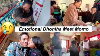 Emotional Video || Dhonlha Meet Momo || after long Gap || Tibetan Vlogger || New video || Vlog