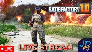  Live ️ Are you Satisfied ️ Satisfactory Live Stream 16 Lets Play, Tutorial, Walkthrough