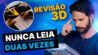 Como Memorizar e Aprender mais - Método de Revisão 3D