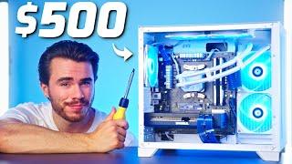 The BEST  $500 1080p Gaming PC  Build Guide 2024