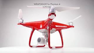 Wrapgrade Poly for Phantom 4 | SUPER RED