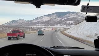 HOW TO Drive 80 East Freeway Salt Lake City, Utah up Parleys Canyon to Park City