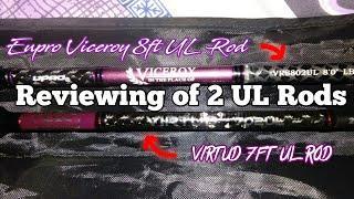 Reviewing Virtud Rod & Eupro Viceroy Rod ( Giving some tips to prevent rust in your guides! )