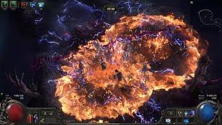 Path of Exile 2 NEW Spark CoC Detonate Dead Blood Mage - INSANE Screen CLEAR Archmage BUILD