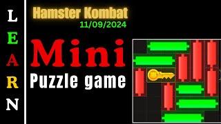 hamster kombat mini game || Learn to complete today hamster kombat mini game || hmstr puzzled solved