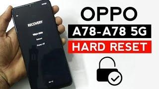 hard reset oppo a78 terbaru