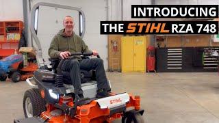 First Look at the New STIHL RZA 748