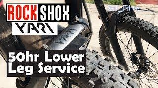 DIY RockShox Yari/Pike 50hr Lower Leg Service