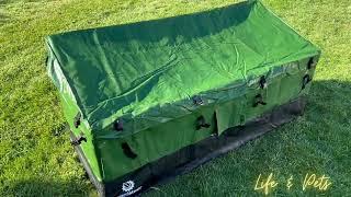 YardStash Outdoor Storage Waterproof   Heavy Duty, Portable, All Weather Tarpaulin Deck Box Review