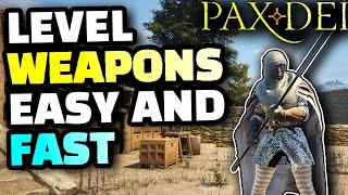 Pax Dei The BEST WAY To Level Weapons