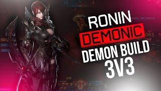 ️DEMONIC(ShadowHunter) 3v3 PvP DEMON MODE BUILD - LOST ARK RONIN