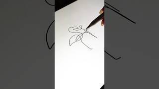 Logo designing day 2 | Flamingo logo | signature logo | satisfying art | digital drawing | procreate
