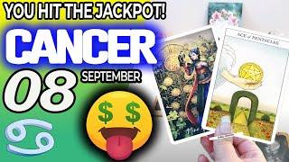 Cancer YOU HIT THE JACKPOT! horoscope for today SEPTEMBER 8 2024  #cancer tarot SEPTEMBER 8 2024