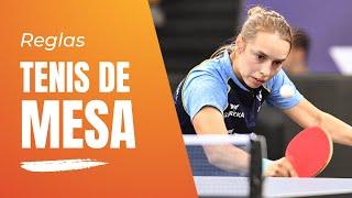 Reglas del tenis de mesa: ¿cómo se juega?