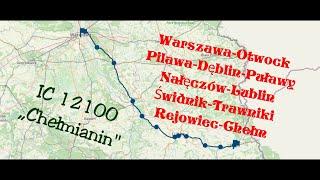 Warszawa Wschodnia-Chełm I IC 12100 ,,Chełmianin I EU160-016" I 30.09.2023