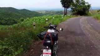 Triumph Morgo 750 in north Thailand