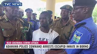 Adamawa Police Command Arrests Escaped Inmate On His Way To Borno