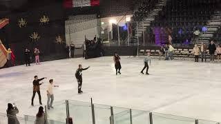 Ilia Malinin, Keegan Messing, Sebastian Mendes, Clement Pinel Group Backflip XTreme Ice 11/15/24