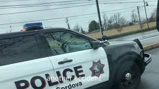 people cant drive when wet #2 ( 4 more accidents )