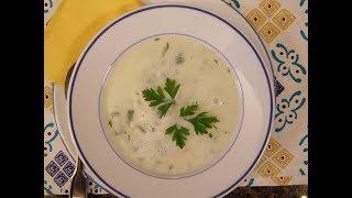 Avgolemono - Greek Chicken Lemon Soup | Christine Cushing