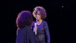 Whitney Houston feat  Chaka Khan Tell me something good live