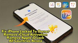 Fix All iPhone Locked To Owner ! Remove  iCloud Activaton Lock ! Delete Apple iD Without Password !