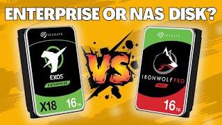 Exos vs IronWolf Pro - Which is the best HDD option for your NAS?