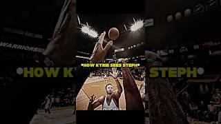How Kyrie See's Steph in this shot 