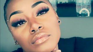 HOW TO: Apply False Lashes for Dummies | Mink lashes for $5-$12!!!!!!