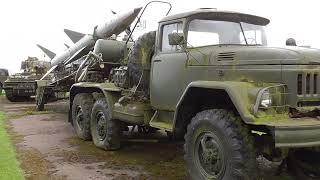 Soviet era Zil 157 cross-country semi-trailer transporter/erector in Troywood Scotland